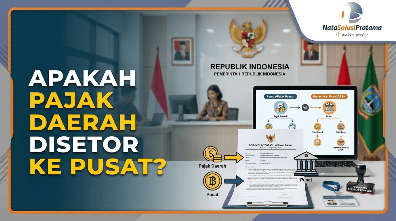 apakah pajak daerah disetor ke pusat